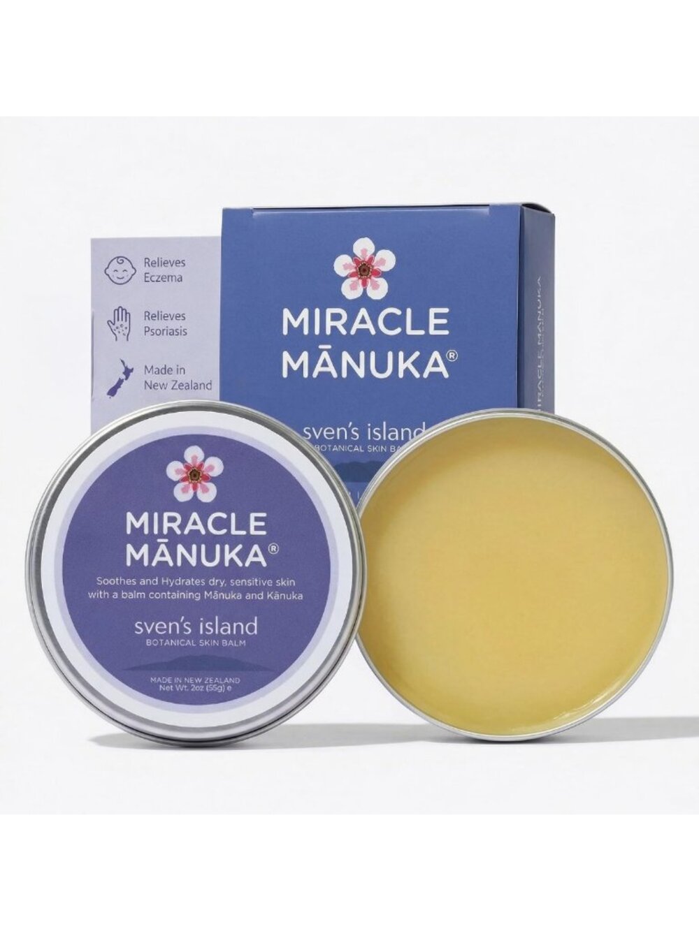 Miracle Manuka Eczema Cream & Balm - Dry & Sensitive Skin